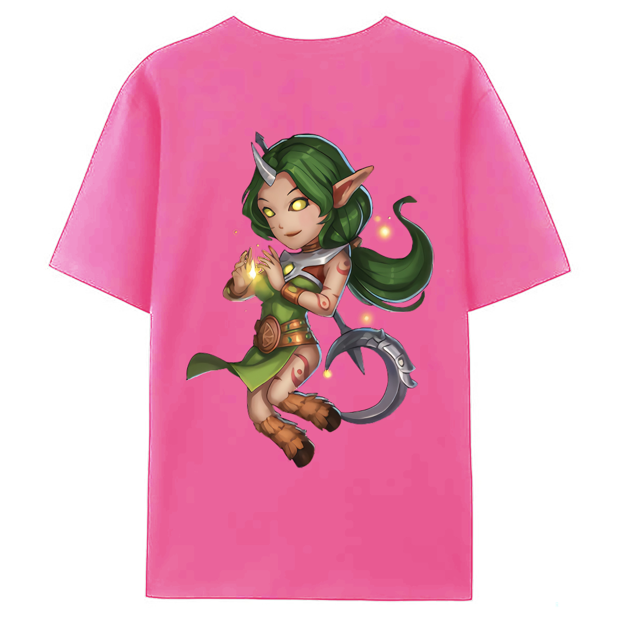 （画像用） リーグ・オブ・レジェンド League of Legends LOL レディース半袖Tシャツ(バックプリント)
